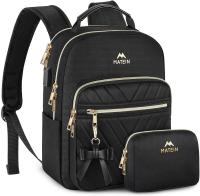 Женский молодежный рюкзак Matein, черный водонепроницаемый школьный рюкзак для студентов
