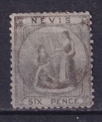 1861-78 Kolonie angielskie Nevis QV Mi 10 (*)