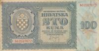 [MB29639] Chorwacja 100 kun 1941