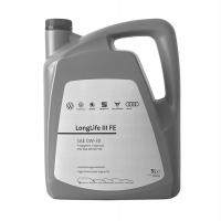 Моторное масло Volkswagen LongLife III FE 0W-30 504.00/507.00 5 литры OE