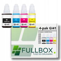 FULLBOX 4-pak Tusz do CANON GI41BK GI41C GI41M GI41Y