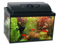AKWARIUM 25L 40x25x25 PROSTE + Pokrywa + 4gratisy