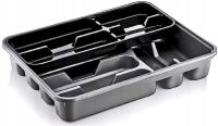 Wkład Do Szuflady Na Sztućce Organizer Uniwersalny Dwupoziomowy 38Cm