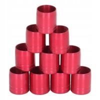 10 шт. стрельба из лука стрелы вала кольца из нержавеющей