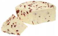 SER WENSLEYDALE Z ŻURAWINĄ ANGIELSKI 200G DESEROWY Z MLEKA KROWIEGO