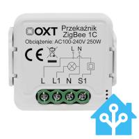 MINI PRZEKAŹNIK OXT 1 OBWÓD ZIGBEE ALEXA GOOGLE TUYA