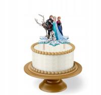 DWUSTRONNY TOPPER KOLOROWY KRAINA LODU+IMIE