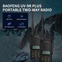 Baofeng UV-9R Plus przenośny dwukierunkowy radiowy podwójny zespół 80
