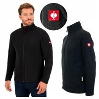 Куртка Engelbert Strauss на молнии из микро флиса черная