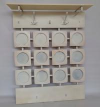 szatnia wieszaki vintage retro 50 60 lata space age, wieszak garderoba