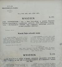 O UPAŃSTWOWIENIE uniwersytetu ukraińskiego obecnie tajnego we Lwowie – 1924