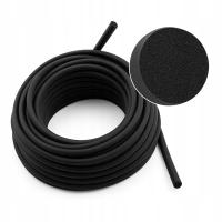 USZCZELKA OKRĄGŁA MIĘKKA MIKROGUMA SZNUR SPIENIONY EPDM ŚREDNICA 7mm 10mb