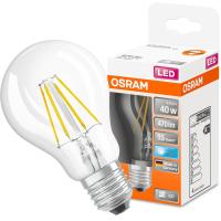 Светодиодная лампа накаливания A60 4W = 40W E27 4000K OSRAM