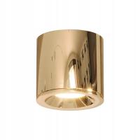 Tubka Luna 1xGU10 złota IP65 CL0103-GD