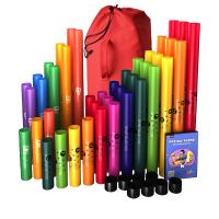 BOOMWHACKERS БУМ БУМ ТРУБКИ КЛАСС КОМПЛЕКТ 41 ТРУБКИ МЕШОК ПРОБКИ CD