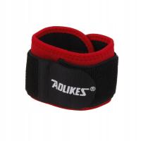 Sportowa opaska na nadgarstek Bandaż podtrzymujący Pasek na siłownię Opaska na nadgarstek Czarny Czerwony