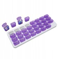 Коробка для лекарств таблетки контейнер органайзер 7 дней X4