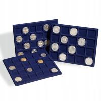 Palety na monety o średnicy do 48 mm kuferek CARGO S6 Leuchtturm (2 szt.)