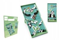 Puzzle Magnetyczne Panda Tor Kulek Gra Dla Dzieci