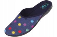 Adanex pantofle damskie kapcie kryte laczki domowe 28791 BIO papcie