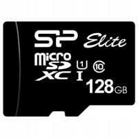 SILICON POWER Karta Pamięci Micro SDXC 128GB Class 10 Elite UHS-1 + Adapter