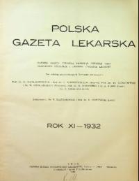 Polska gazeta lekarska Rok XI nr 1 do 51 1932 r.
