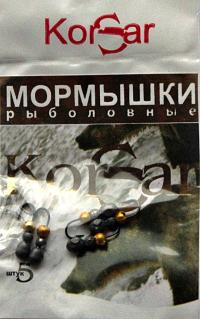 Мормыши Корсар набор из 5 штук. CSR10