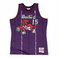 Koszulka Mitchell & Ness NBA TORONTO RAPTORS fiolet VINCE CARTER #15 - S