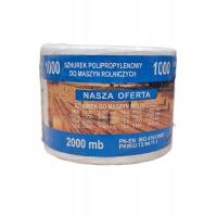 Sznurek Rolniczy 2000m tex 1000 2KG Biały TEGAFOL