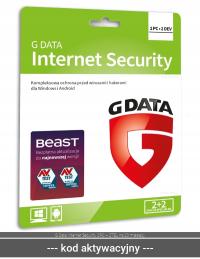 G Data Antywirus GData Internet Security 2024 4 st. / 20 miesięcy ESD