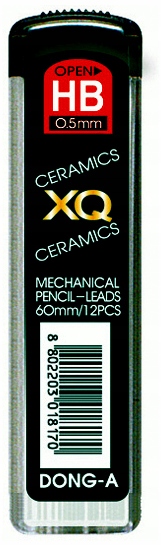 GRAFITY HB 0.5mm ZESTAW fiolka 12 pręcików Dong-A do OŁÓWKA AUTOMATYCZNEGO
