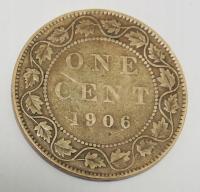 KANADA 1 cent 1906