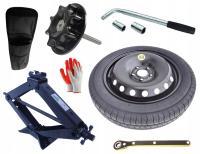 KOŁO DOJAZDOWE R17 JEEP RENEGADE (2014-obecnie) + ZESTAW (ŚRUBA MOCUJĄCA)