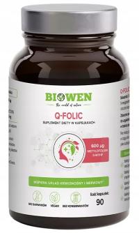 Biowen Q-Folic KWAS FOLIOWY METYLOWANY Methylofolian 5-MTHF