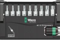 Набор бит Torx с держателем Rapidaptor Bit-Check 10 Universal 2 WERA