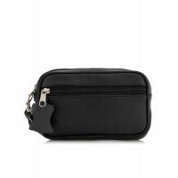 Saszetka Męska do Paska Telefon SKÓRZANA elegancka pozioma Belveder S2DJ