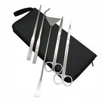 Набор инструментов для очистки аквариума ножницы пинцет 5в1 AG85G