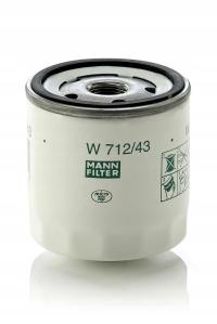Filtr oleju Mann-Filter W 712/43, OP 537