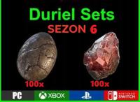 Diablo 4 сезон 6 - 500X Duriel SET (Посета) 1000 egg 1000 Shard