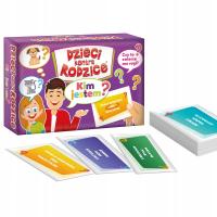 Gra Rodzinna Kangur Dzieci kontra Rodzice. Kim Jestem? 7+