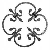 Rozeta kuta 8x8 mm H250 x L250 mm