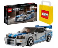 LEGO Speed Champions Nissan Skyline GT-R (R34) 76917+ TORBA PREZENTOWA LEGO