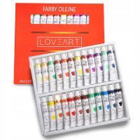 LOVEART масляная краска 24x12 мл набор красок 24 цвета в тюбиках масляные краски