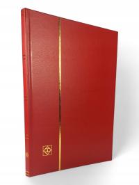 Класер для марок 16 белые страницы Leuchtturm BASIC A4 красный