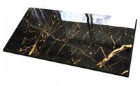 КЕРАМОГРАНИТ ЧЕРНЫЙ ЗЛОТЫЙ МРАМОРНЫЙ ПОЛ ПЛИТКИ СТЕНЫ БЛЕСК 120X60 CERAL
