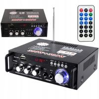 HIFI СТЕРЕО УСИЛИТЕЛЬ BLUETOOTH FM РАДИО КАРАОКЕ ДИНАМИК