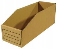 Skrzynka magazynowa z twardej tektury 300 x 105 x 110