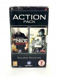 Ghost Recon Advanced Warfighter 2 Splinter Cell Essentials Double Pack PSP