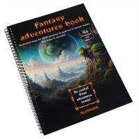 RPG Book: Fantasy Adventures - A4 siatka heksagonalna