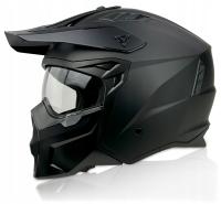 Мотоциклетный шлем открытый скутер чоппер NAXA S31 R. XXL со съемной челюстью